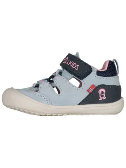 Leren enkelsandalen 