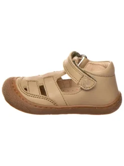 Leren enkelsandalen 
