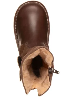 Leren laarzen bruin