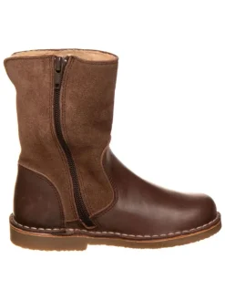 Leren laarzen bruin