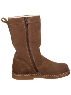 Leren laarzen bruin