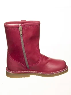 Leren laarzen roze