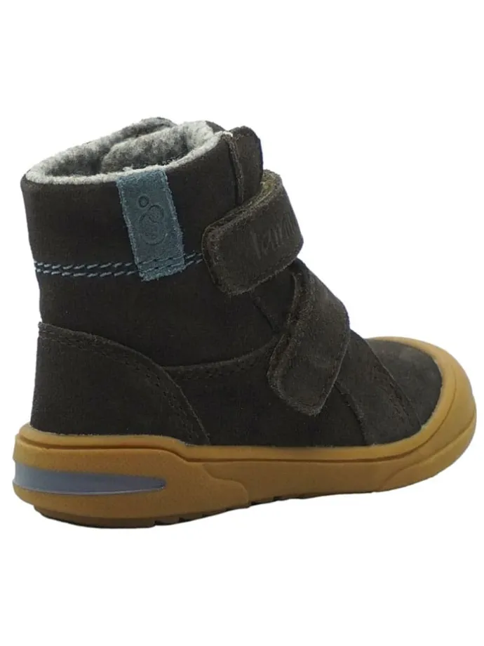Leren loopleerschoenen bruin