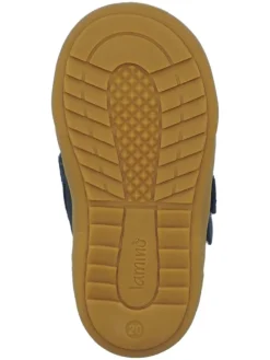 Leren loopleerschoenen donkerblauw