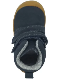 Leren loopleerschoenen donkerblauw
