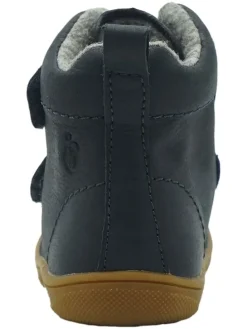 Leren loopleerschoenen donkerblauw