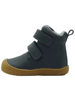 Leren loopleerschoenen donkerblauw