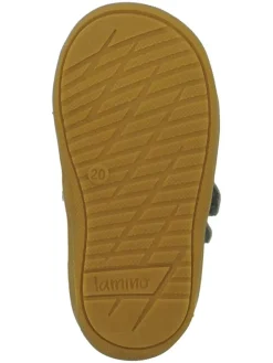 Leren loopleerschoenen grijs