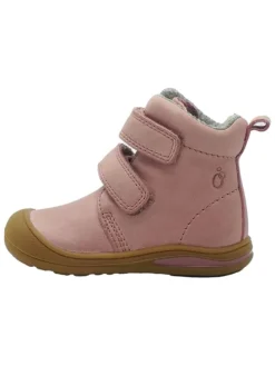 Leren loopleerschoenen lichtroze