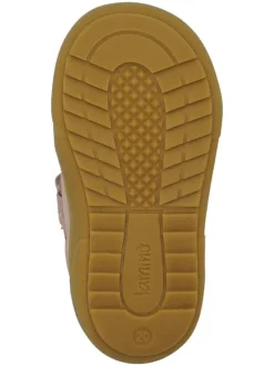 Leren loopleerschoenen lichtroze