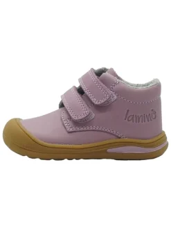 Leren loopleerschoenen paars