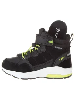 Leren outdoorschoenen "Hadil" zwart