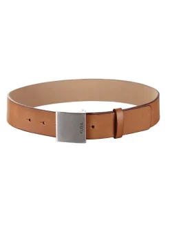 Leren riem lichtbruin