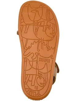 Leren sandalen 