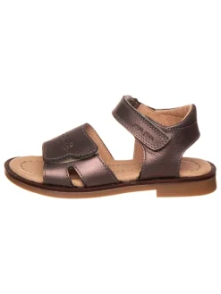 Leren sandalen bruin