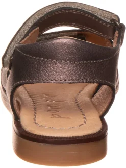 Leren sandalen bruin