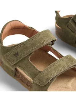 Leren sandalen 