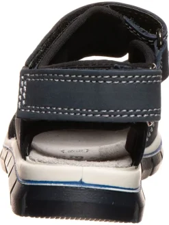 Leren sandalen donkerblauw