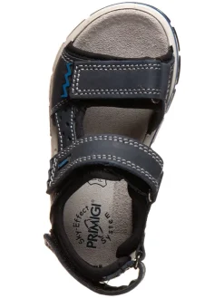Leren sandalen donkerblauw
