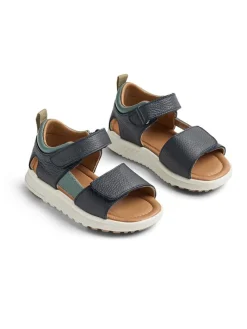 Leren sandalen 