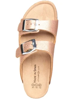 Leren slippers