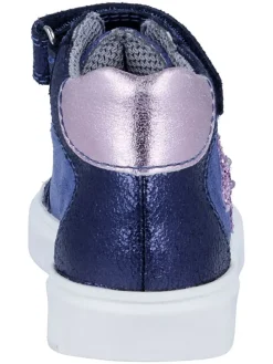 Leren sneakers "Flora" blauw