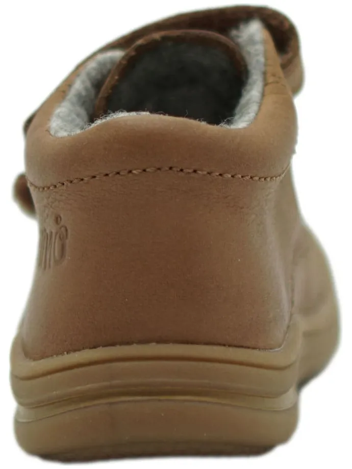 Leren sneakers lichtbruin