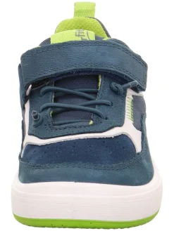 Leren sneakers "Maverick" donkerblauw