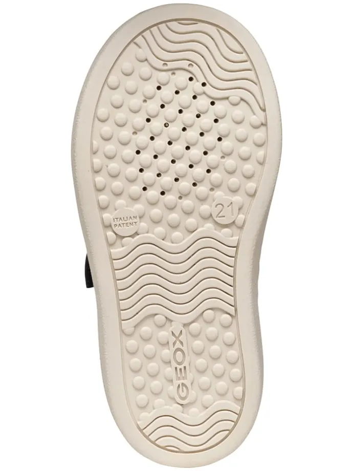 Leren sneakers "Nashik" donkerblauw