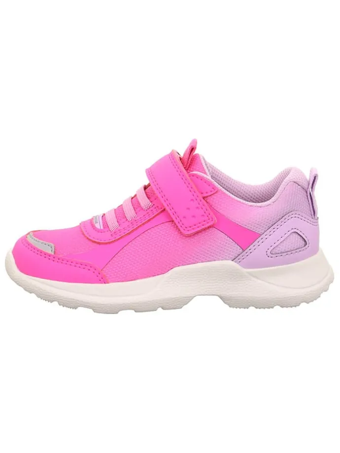 Leren sneakers "Rush" roze/paars