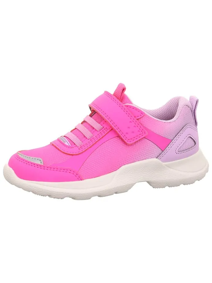 Leren sneakers "Rush" roze/paars