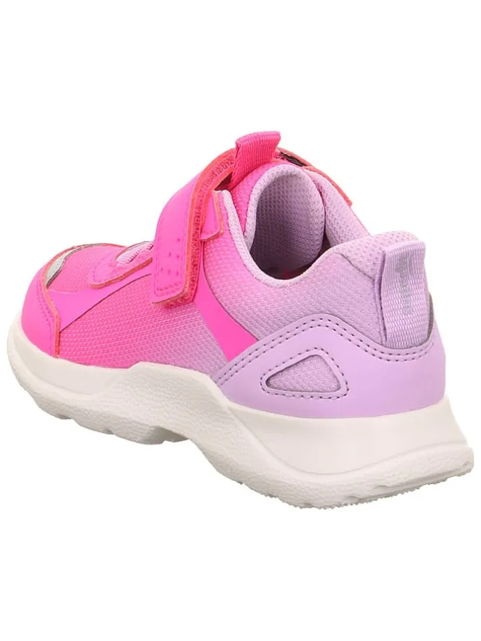 Leren sneakers "Rush" roze/paars