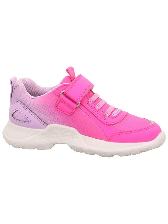 Leren sneakers "Rush" roze/paars