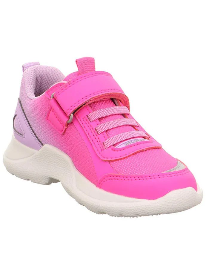 Leren sneakers "Rush" roze/paars
