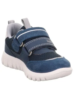 Leren sneakers "Sport 7" donkerblauw