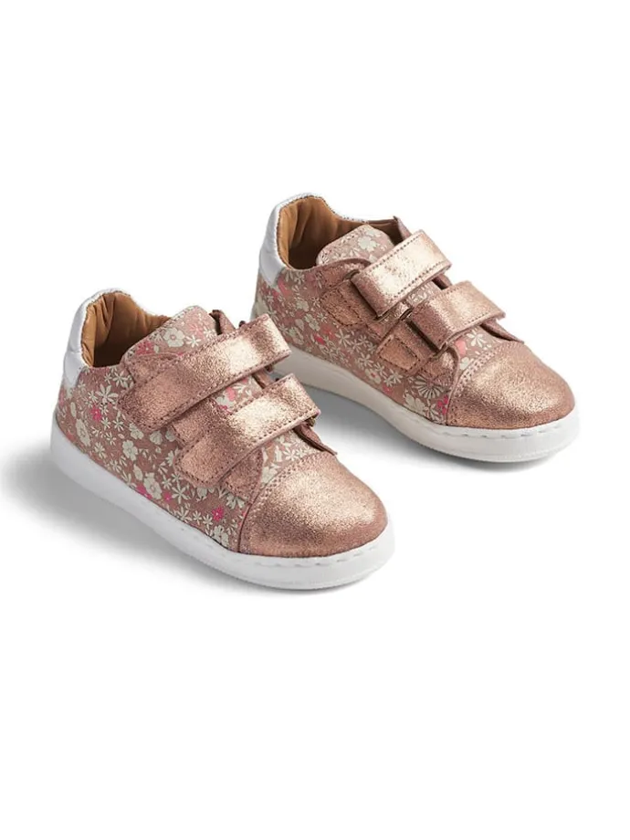 Leren sneakers "Velo" lichtroze