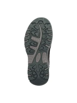 Leren trekkingschoenen "Rigel" zwart/groen