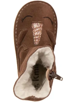 Leren winterboots bruin