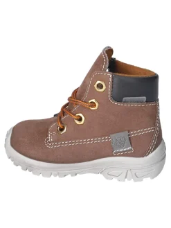 Leren winterboots "Dean-S" lichtbruin