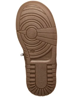 Leren winterboots donkerblauw