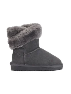 Leren winterboots "Florine" grijs