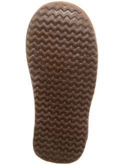 Leren winterboots lichtbruin