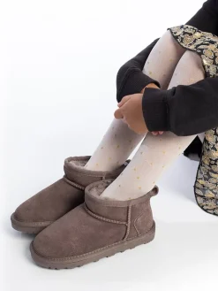 Leren winterboots 