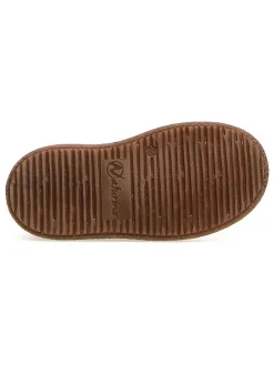 Leren winterboots "Yokir" lichtroze