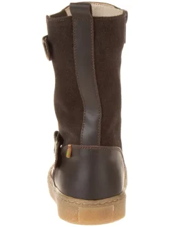 Leren winterlaarzen bruin