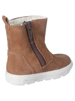 Leren winterlaarzen "Corina-S" lichtbruin