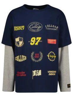 Longsleeve donkerblauw