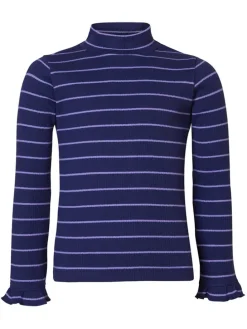 Longsleeve "Jiashi" donkerblauw