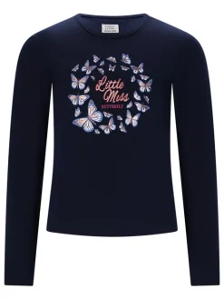 Longsleeve "Norma" donkerblauw