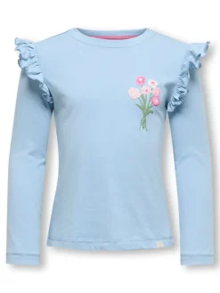 Longsleeve "Sylvia" lichtblauw